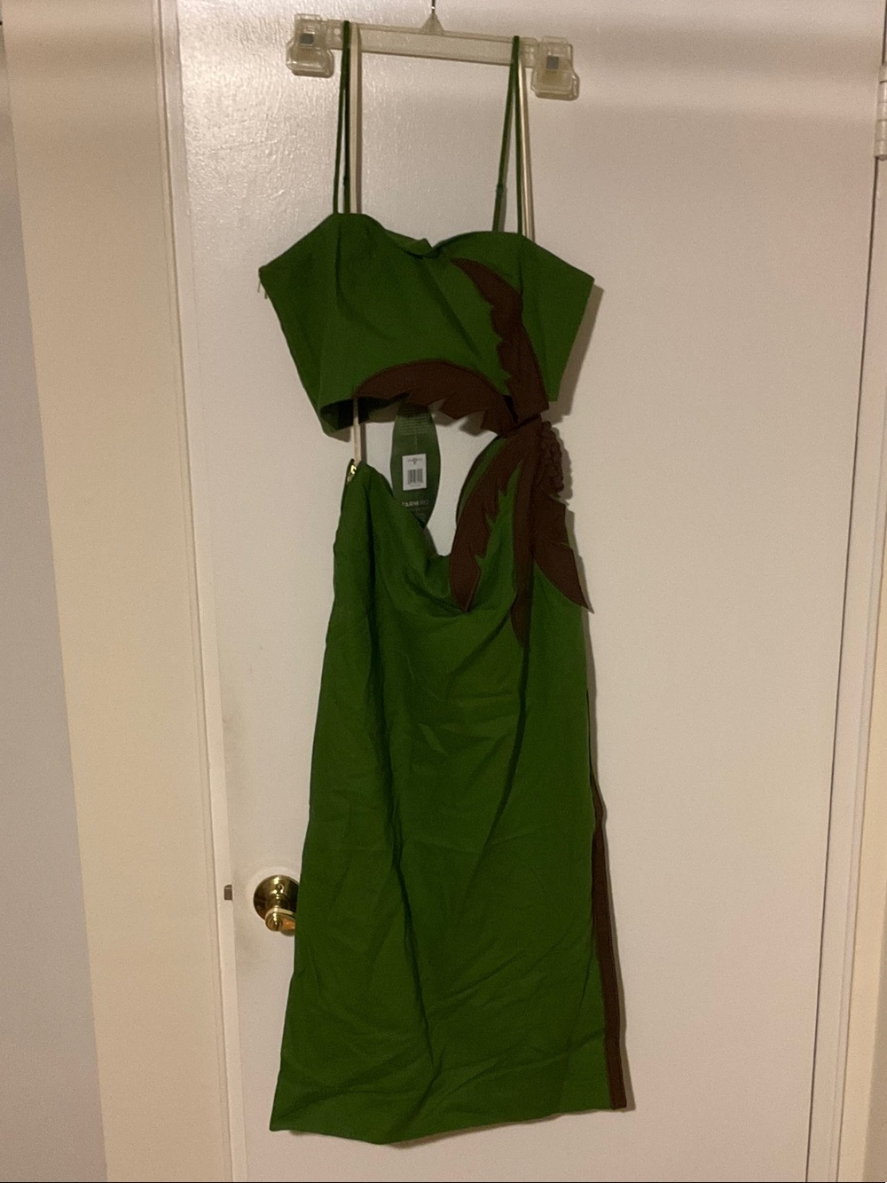 FARM Rio Green 3d Palm Tree Cut-Out Midi Dress - Picture 4 of 7